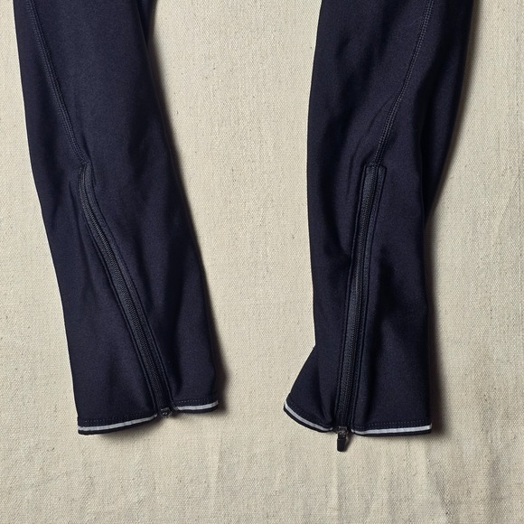 Nike Men's Gym & Training Leggings Size Medium Black with Zippered Ankles - Picture 9 of 13